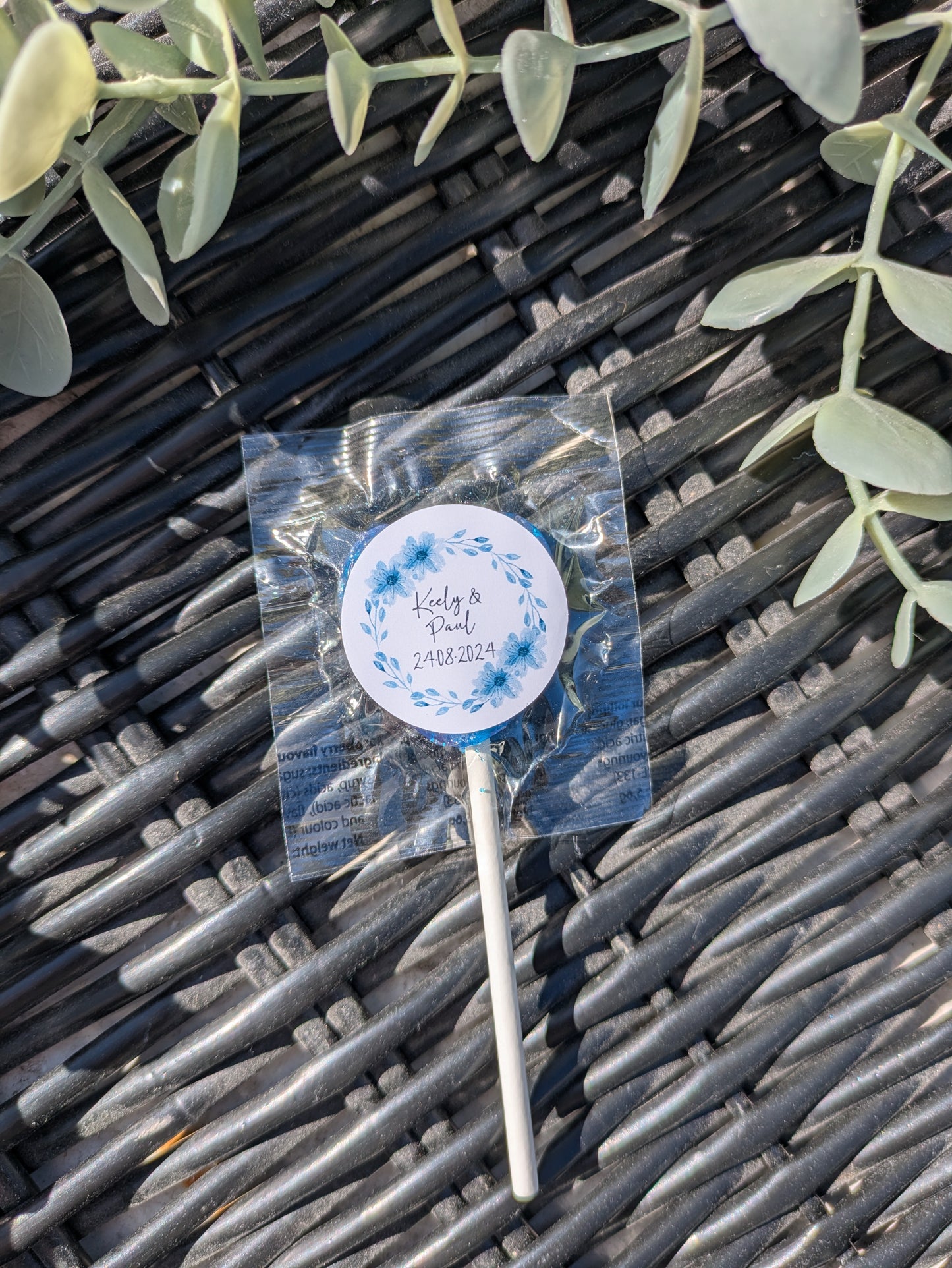 Personalised Love Heart Lollipops | Wedding Favours | Party Favours | STOCK SALE