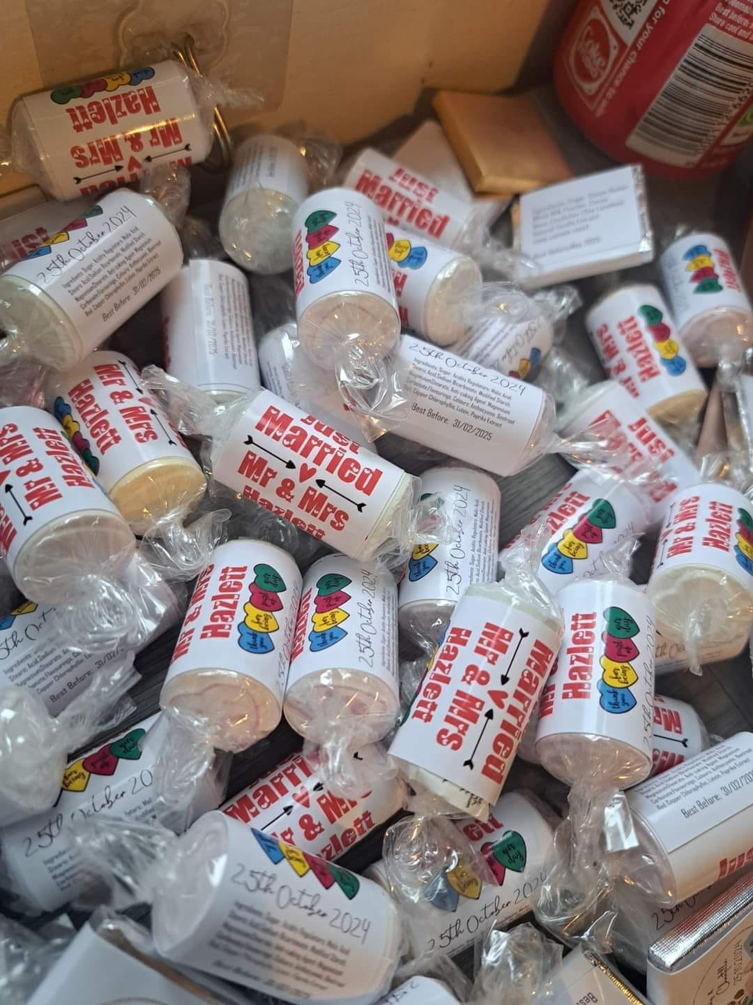 Love Heart Sweets | Wedding | Personalised | Party | STOCK SALE